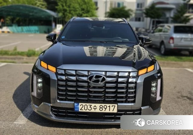 Hyundai The New Palisade 2023 Черный из Кореи
