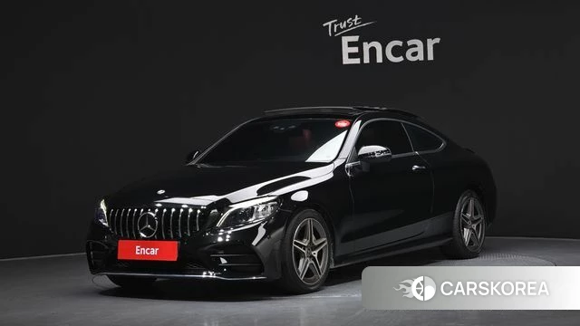 Mercedes-Benz C-Class W205 2021 Черный из Кореи