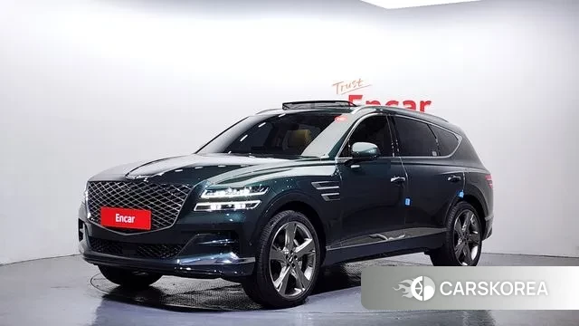 Genesis GV80 2020 Темно-зеленый из Кореи