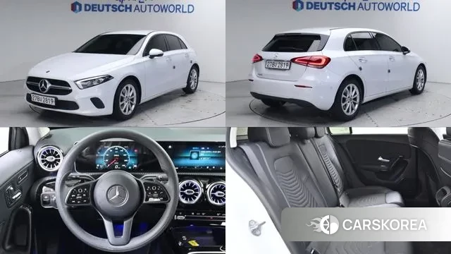 Mercedes-Benz A-Class W177 2019 Белый из Кореи