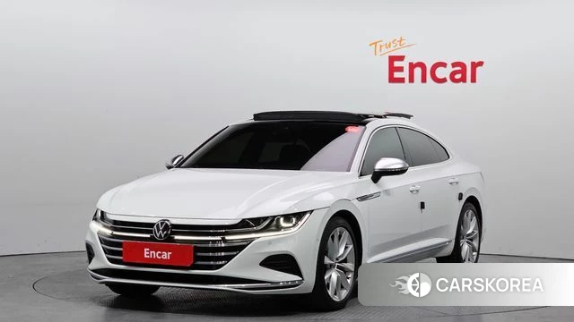Volkswagen Arteon 2022 Белый из Кореи