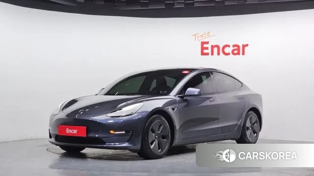 Tesla Model 3 2022 Серый из Кореи