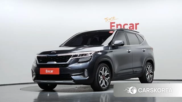 Kia Seltos 2021 Серый из Кореи