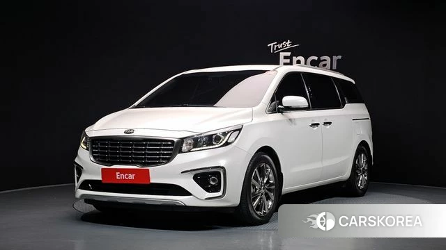 Kia The New Carnival 2020 Белый из Кореи