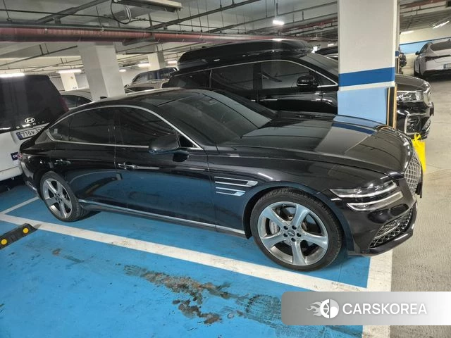 Genesis G80 (RG3) 2021 Черный из Кореи