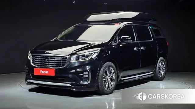 Kia The New Carnival 2018 Черный из Кореи