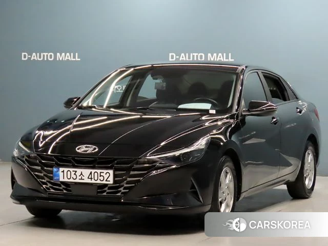 Hyundai Avante (CN7) 2021 Черный из Кореи