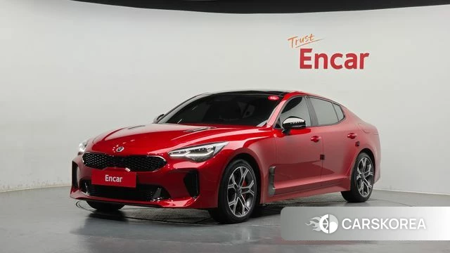 Kia Stinger 2020 Красный из Кореи