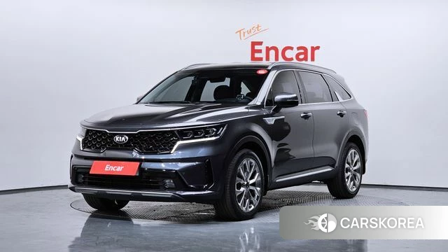 Kia Sorento 4th Generation 2021 Серый из Кореи