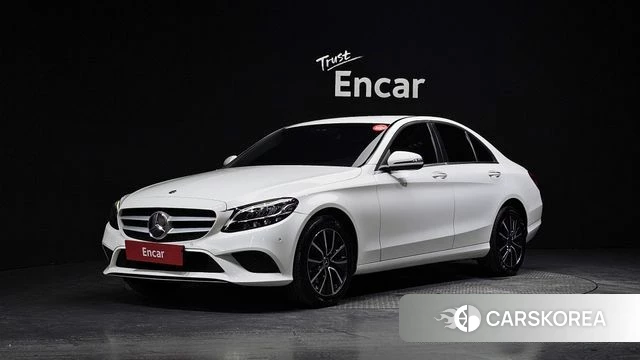 Mercedes-Benz C-Class W205 2020 Белый из Кореи