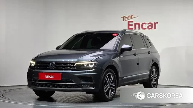 Volkswagen Tiguan Allspace 2020 Серый из Кореи