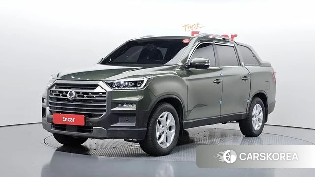 Ssangyong The New Rexton Sport 2023 Светло-зеленый из Кореи