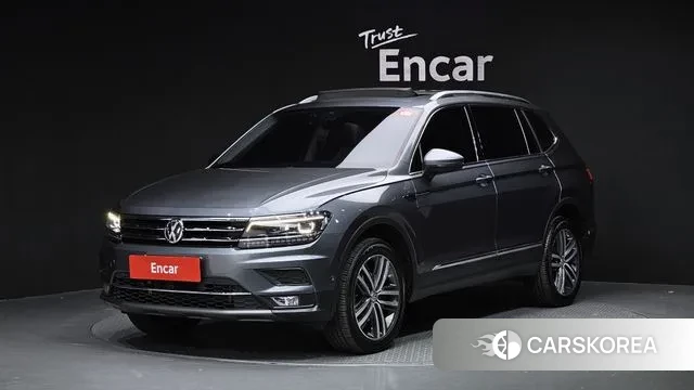 Volkswagen Tiguan Allspace 2020 Серый из Кореи