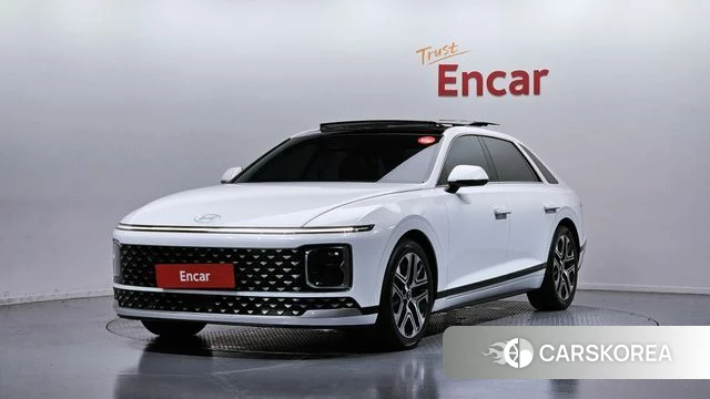 Hyundai Grandeur (GN7) 2023 Белый из Кореи