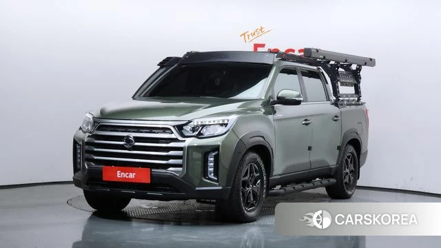 Ssangyong The New Rexton Sport 2023 Зеленый из Кореи