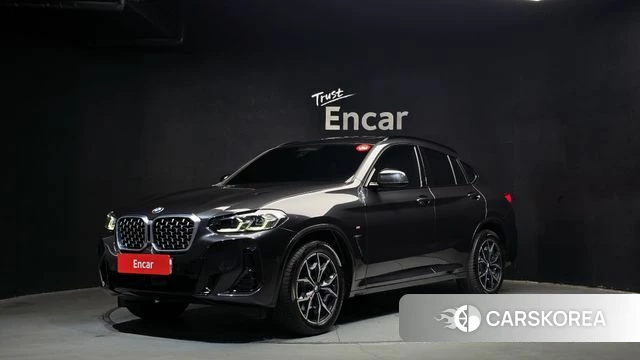 BMW X4 (G02) 2023 Серый из Кореи