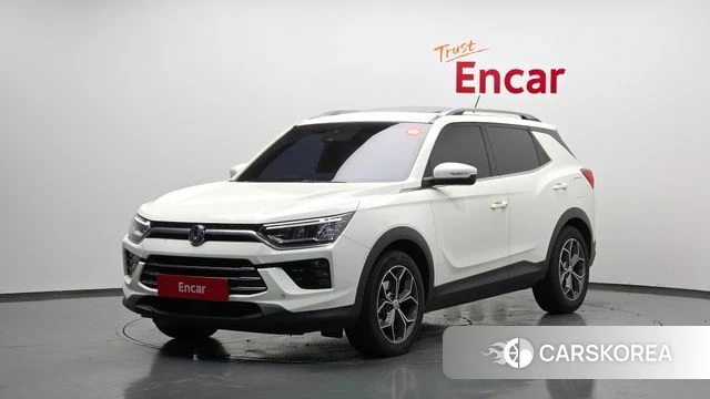 Ssangyong Beautiful Korando 2019 Белый из Кореи