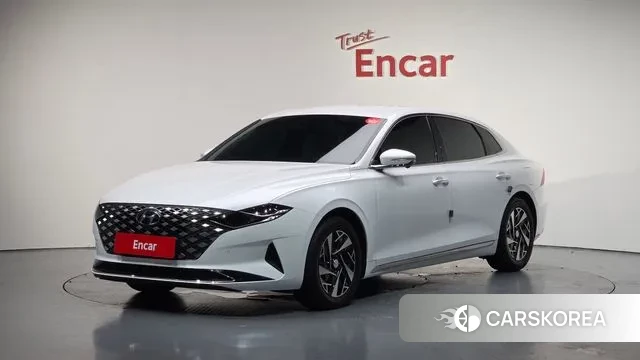Hyundai The New Grandeur IG Hybrid 2021 Белый из Кореи