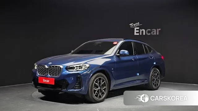 BMW X4 (G02) 2023 Синий из Кореи