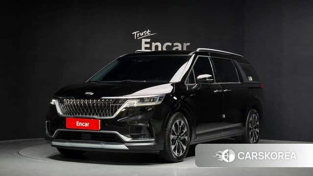 Kia Carnival 4th generation 2021 Черный из Кореи