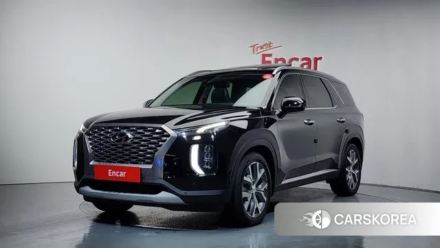 Hyundai Palisade 2022 Черный из Кореи