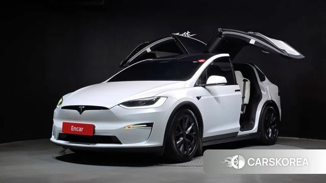 Tesla Model X 2024 Белый из Кореи