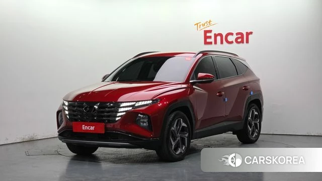 Hyundai Tucson (NX4) 2022 Красный из Кореи