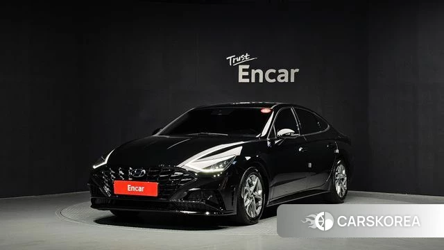 Hyundai Sonata (DN8) 2022 Черный из Кореи