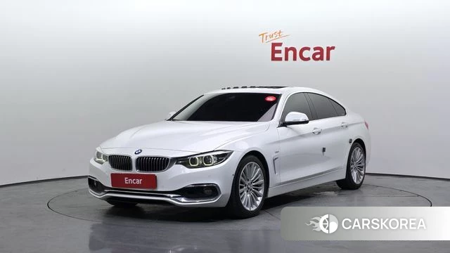 BMW 4 Series (F32) 2018 Белый из Кореи