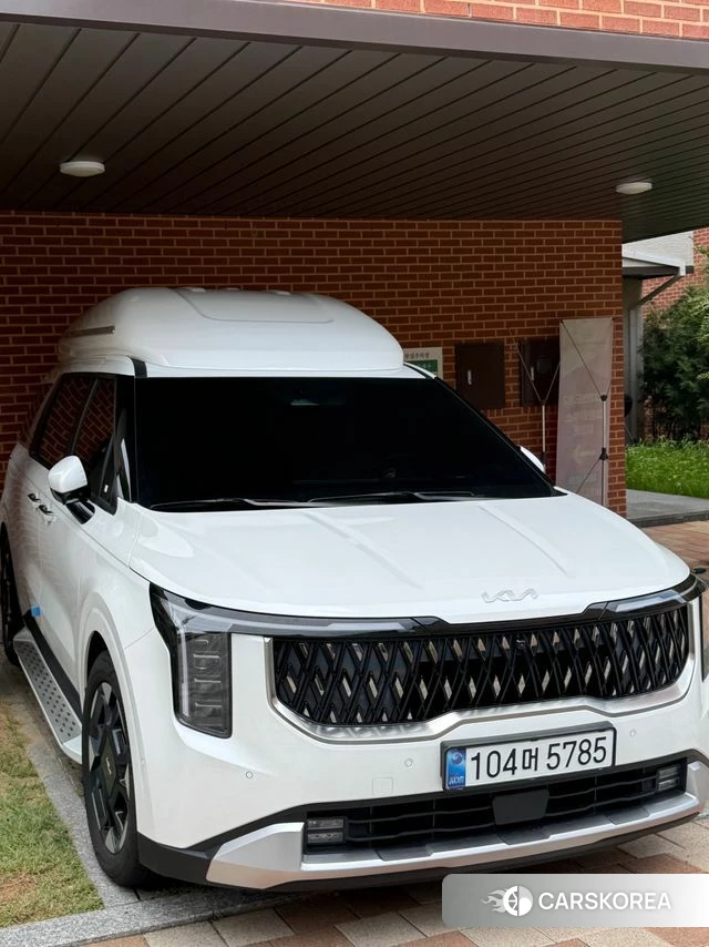 Kia The New Carnival 4th Generation 2024 Белый из Кореи