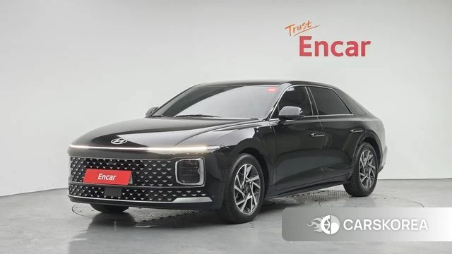 Hyundai Grandeur Hybrid (GN7) 2024 Черный из Кореи