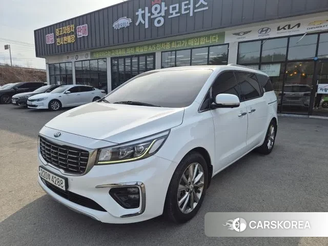 Kia The New Carnival 2019 Белый из Кореи