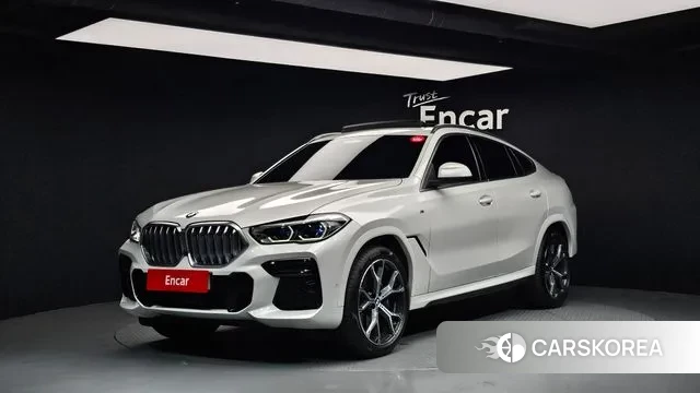 BMW X6 (G06) 2022 Белый из Кореи