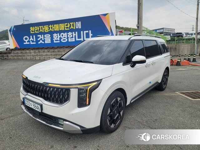 Kia The New Carnival 4th Generation 2024 Белый из Кореи