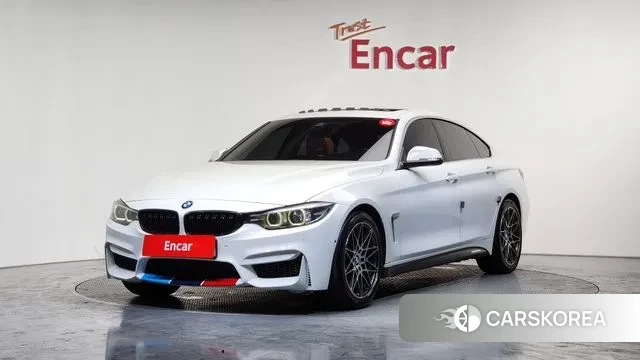 BMW 4 Series (F32) 2018 Белый из Кореи