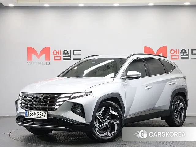 Hyundai Tucson (NX4) 2022 Серебристо-серый из Кореи