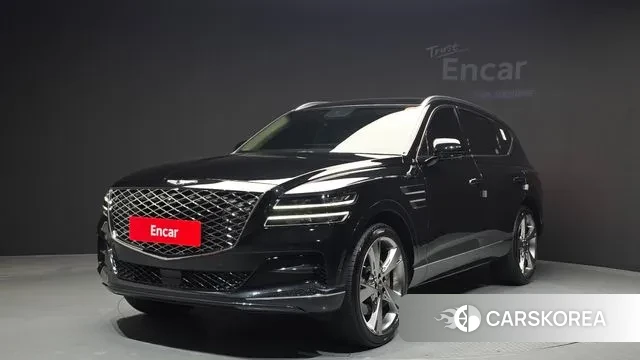 Genesis GV80 2022 Черный из Кореи