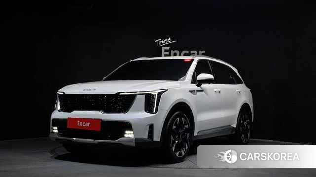 Kia The New Sorento 4th Generation 2023 Белый из Кореи
