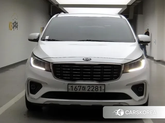 Kia The New Carnival 2019 Белый из Кореи