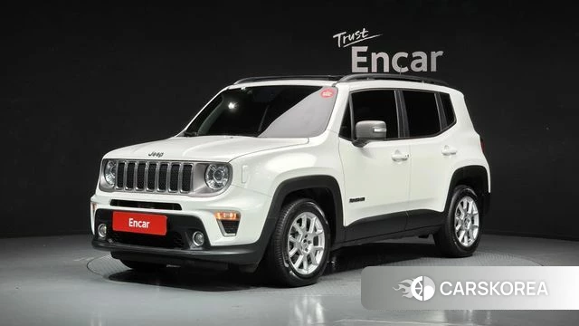 Jeep Renegade 2019 Белый из Кореи