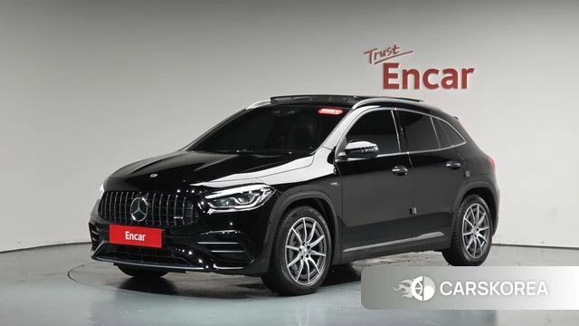 Mercedes-Benz GLA - Class H247 2021 Черный из Кореи