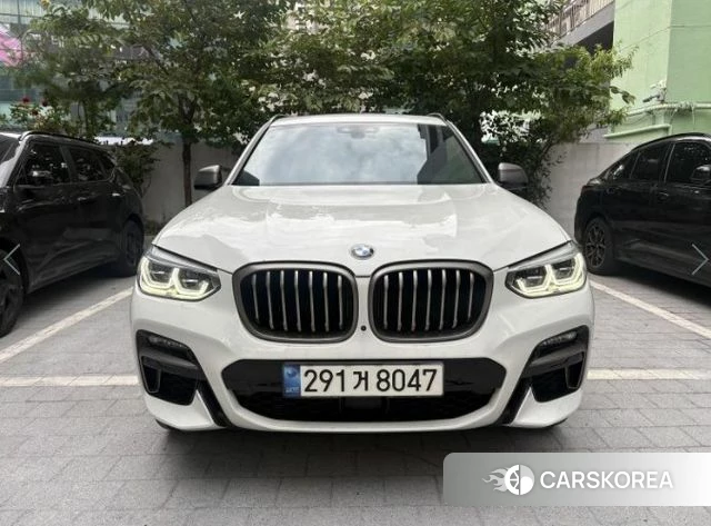 BMW X3 (G01) 2021 Белый из Кореи