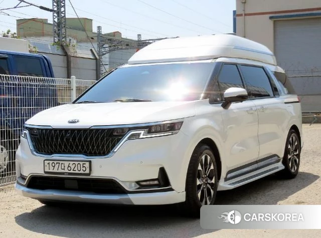 Kia Carnival 4th generation 2021 Белый из Кореи