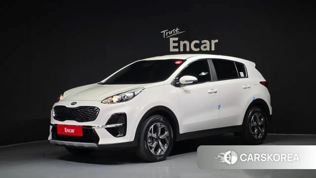 Kia Sportage The Bold 2021 Белый из Кореи