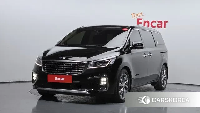 Kia The New Carnival 2018 Черный из Кореи