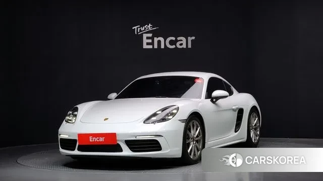 Porsche 718 Cayman 2019 Белый из Кореи