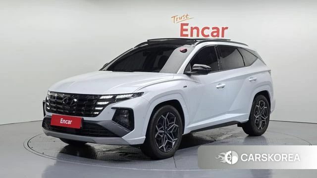 Hyundai Tucson Hybrid (NX4) 2022 Белый из Кореи