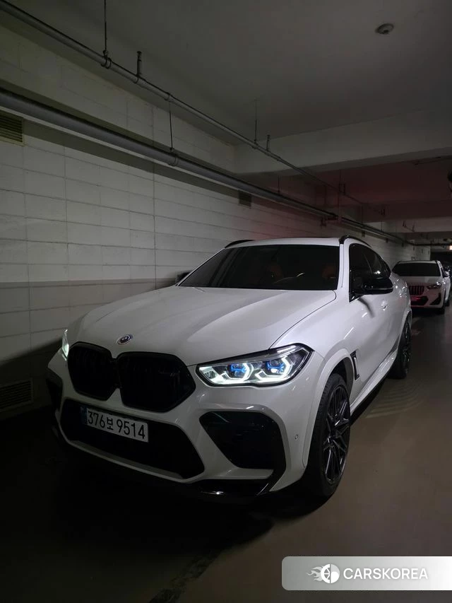 BMW X6M (G06) 2022 Белый из Кореи