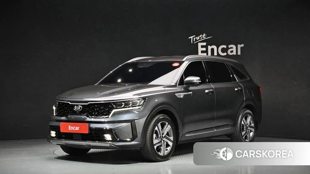 Kia Sorento 4th Generation 2021 Серый из Кореи