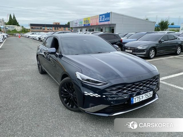 Kia K8 2021 Синий из Кореи